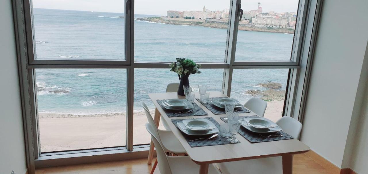 Vivienda Con Increibles Vistas A La Playa De Riazor Apartment A Coruña Exterior foto